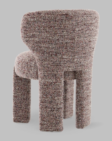 Стул Lainr бордовый меланж