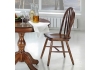 Стул деревянный Венский коричневый с твердым сиденьем без подлокотников