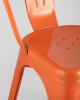 Стул TOLIX оранжевый глянцевый