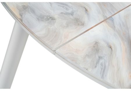 Стол Кловис кианит, белый