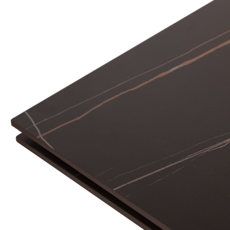 Стол раскладной Buren (140+30+30) керамика черный