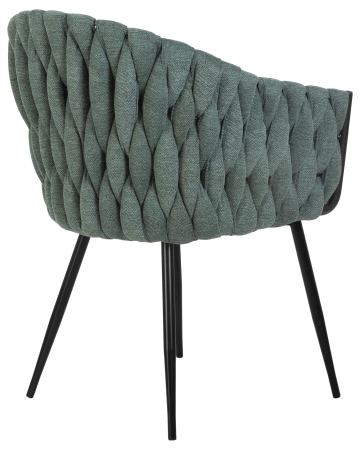 Стул обеденный MATILDA зеленая ткань LAR 275-23