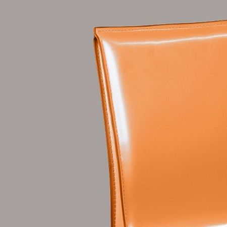 Стул полубарный Barrie кожа camel