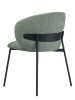 Стул для кухни SOLIS зеленый шенилл ELEMENT, комплект 2шт