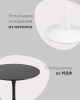 Стол Tulip D100 белый фото в интернет-магазине Stoolmarket