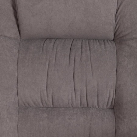 Кресло СН9944 ткань и металл, серый и хромированный