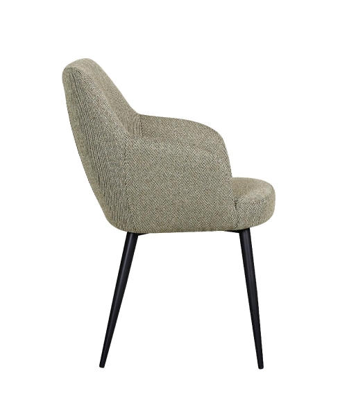 Стул обеденный Katys оливково-бежевый елочка 2 шт.