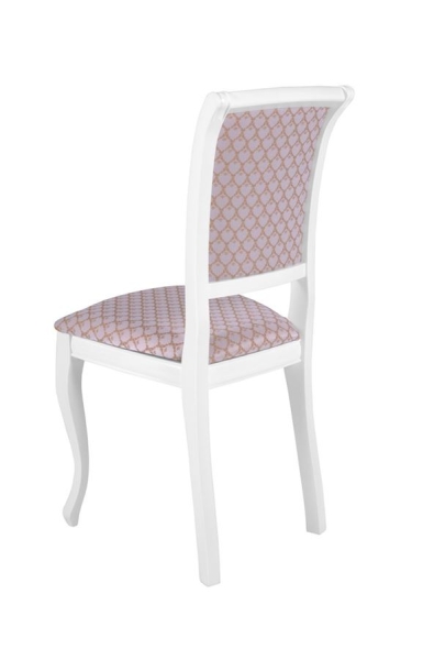 Стул Дионис белый, ткань nota cold