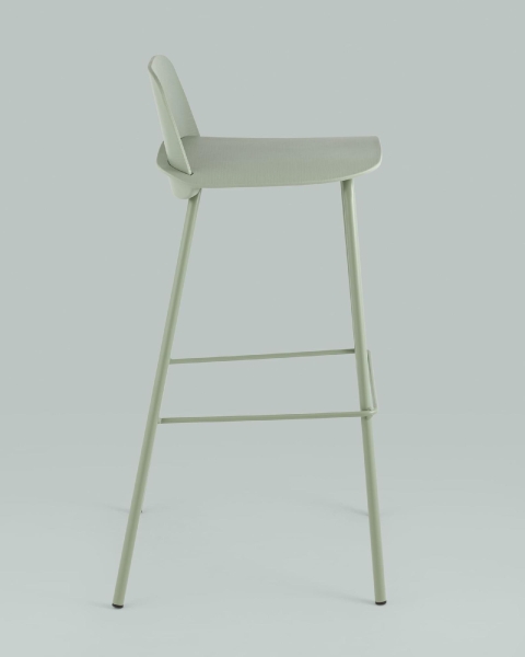 Стул барный Mist серо-зеленый 4 шт.