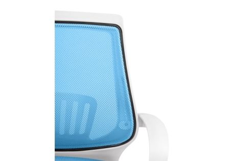 Компьютерное кресло Ergoplus синий, белый Компьютерное кресло Ergoplus синий, белый