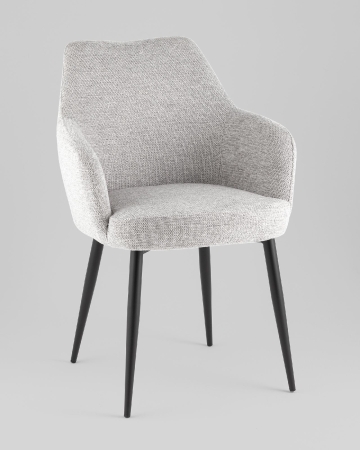 Стул обеденный Katys светло-серый рогожка