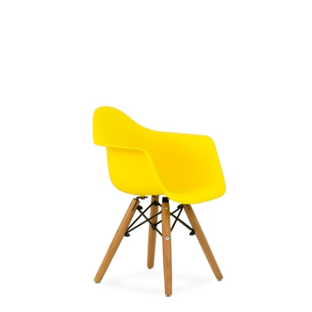 Кресло N-2 Eames Style детское цвет желтый