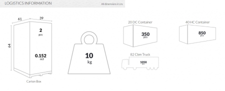 Стол пластиковый Siesta Contract Octopus темно-серый