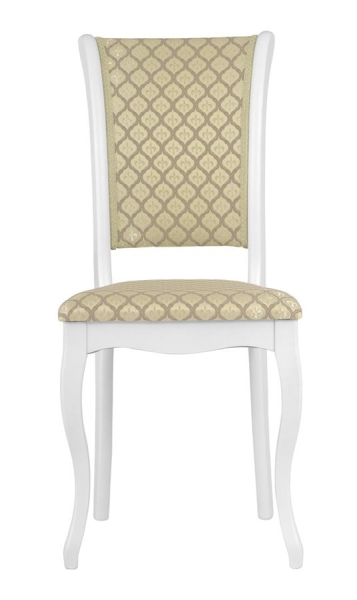 Стул С6 стул (тон 304) белый, ткань рио компаньон 17