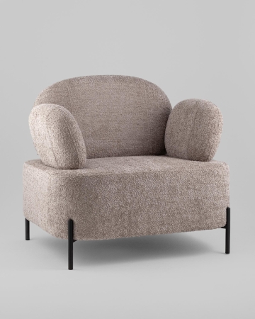 Кресло Кэнди ткань букле капучино