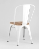 Стул TOLIX WOOD белый глянцевый