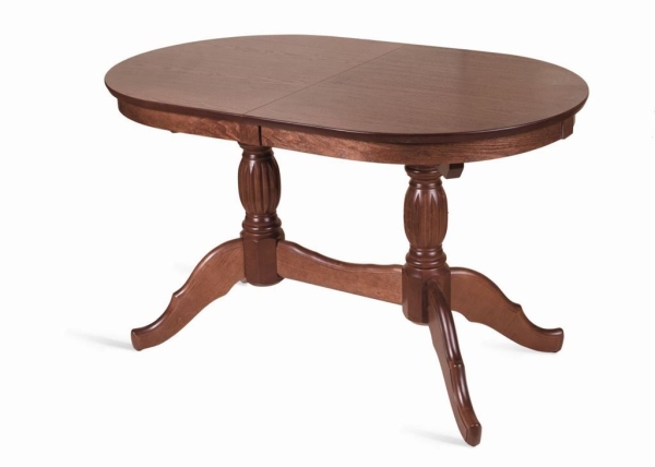 Раздвижной стол Лилия 130 средний тон