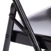 Стул складной FOLDER металлический, черный