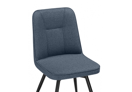 Стул на металлокаркасе Texas 3 поворотный синий, черный Стул на металлокаркасе Texas 3 поворотный синий, черный