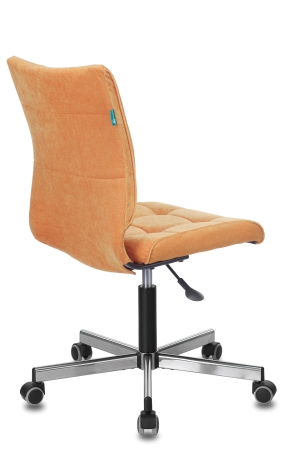 Кресло CH-330M и VELV72 оранжевый Velvet 72, крестовина металл