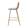 Стул полубарный 350S бежевый TD3052-11/дерево