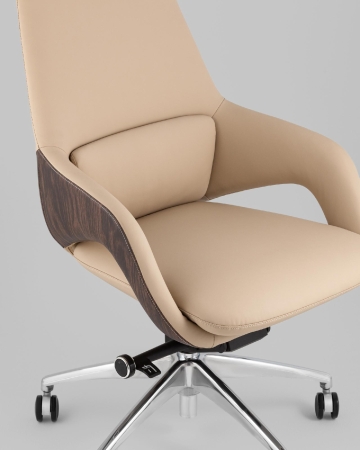 Кресло офисное Reign TopChairs бежевый