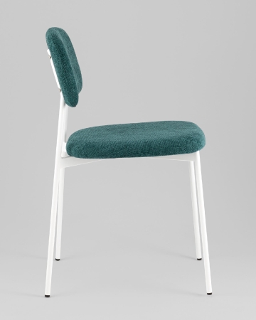 Стул Chao темно-зеленый белые ножки 4 шт.