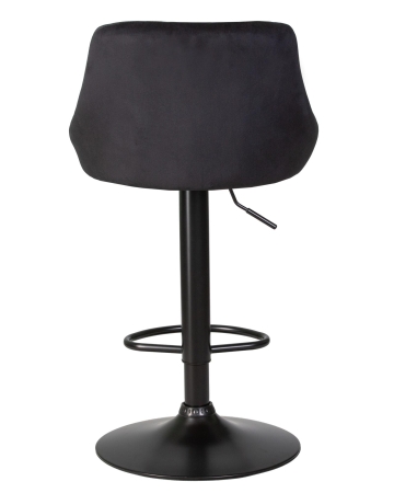 Набор 2 шт Стул барный LOGAN BLACK, черный велюр (MJ9-101)