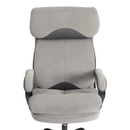 Кресло Duke metalBL светло-серое