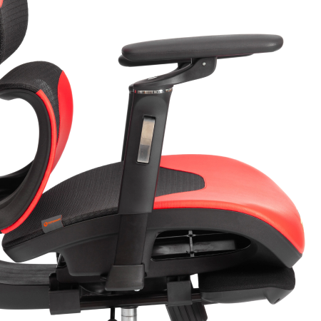 Кресло KingCobra черный и красный