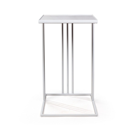 Журнальный столик Stone 026, керамика белая (арт. A026.D01)