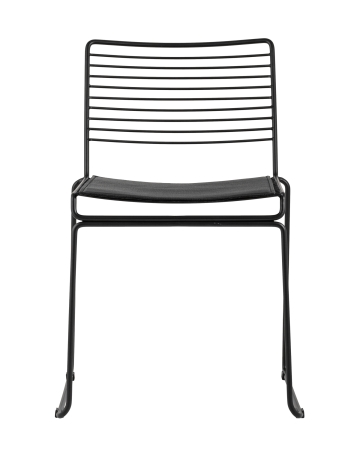 Стул обеденный Danny черный с черной подушкой 4 шт