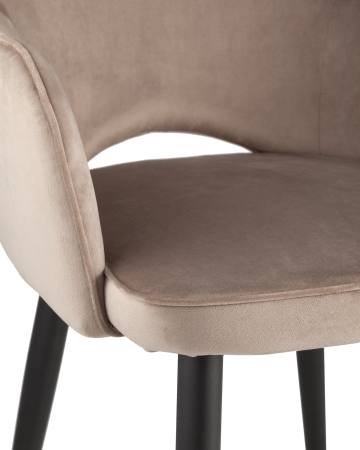Стул Венера велюр шампань