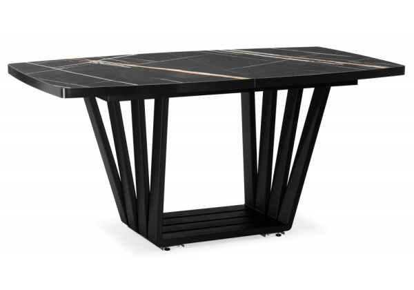 Стол деревянный Эудес sahara noir, черный
