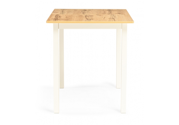 Стол деревянный Аркон 110(130)х68х75 дуб вотан, белый