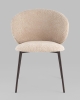 Стул Блейз букле капучино каркас серо-коричневый Стул Блейз букле капучино каркас серо-коричневый