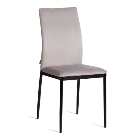 Стул CAPRI (mod. BC565-DC) светло-серый, черный