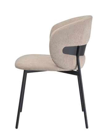 Стул для кухни SOLIS бежевый букле MOSS 130, комплект 2шт