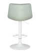 Стул барный TAILOR белый пудрово-мятный велюр MJ9-87