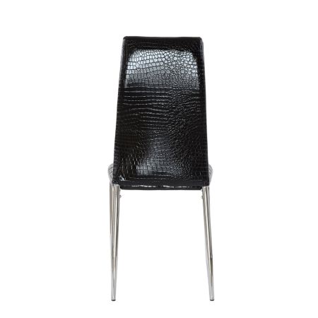 Стул S-1 черный крокодил Стул S-1 черный крокодил