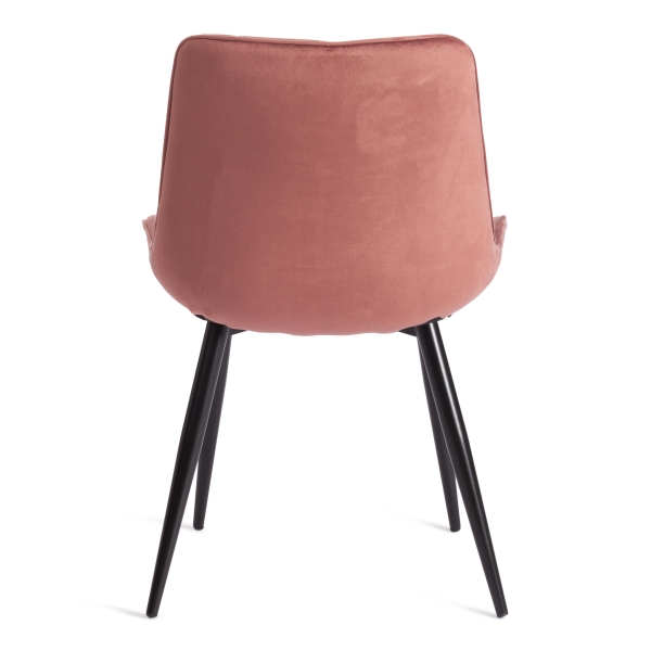 Стул ABRUZZO (mod. 8060) коралловый, черный