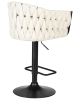 Стул барный LEON кремовая ткань LAR 275-33