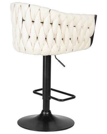 Стул барный LEON кремовая ткань LAR 275-33