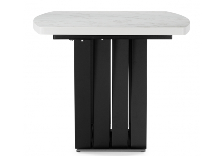 Стол деревянный Эудес 160(205)х90 сабия, черный