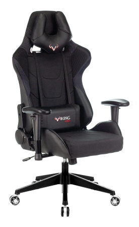 Кресло игровое Zombie VIKING 4 AERO Edition черный искусст.кожа/ткань с подголов. крестовина пластик