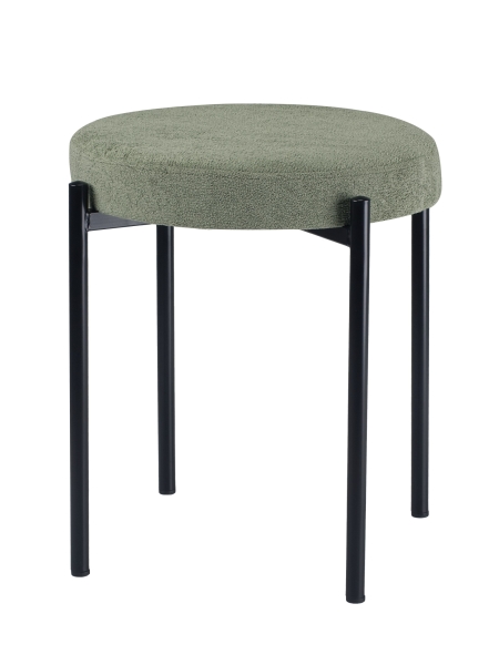 Табурет Maso букле зеленый MOSS 615