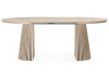 Стол деревянный Mersin 120(200)x120 шпон дуба, бук