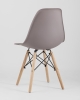 Стул Eames Style DSW темно-бежевый x4 (разборный каркас)