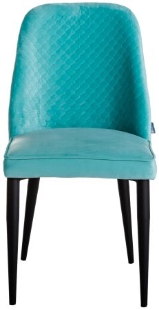 Стул Alen ментоловый, черный