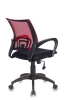 Кресло CH-695N и R и TW-11 спинка сетка красный TW-35N сиденье черный TW-11